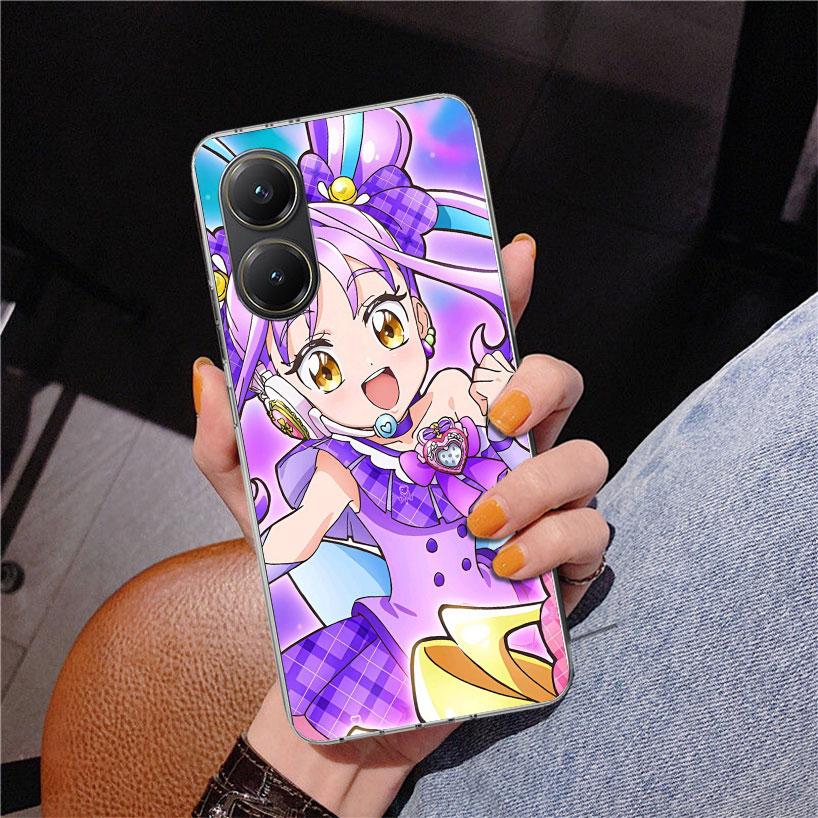 Pretty Cure Anime Handyhülle Für Xiaomi Poco X7 X6 X5 Pro F7 Ultra Redmi 15C 15 13C 13 12C 12 10 10A 10C 9 9A 9C 9T Hülle Poco X