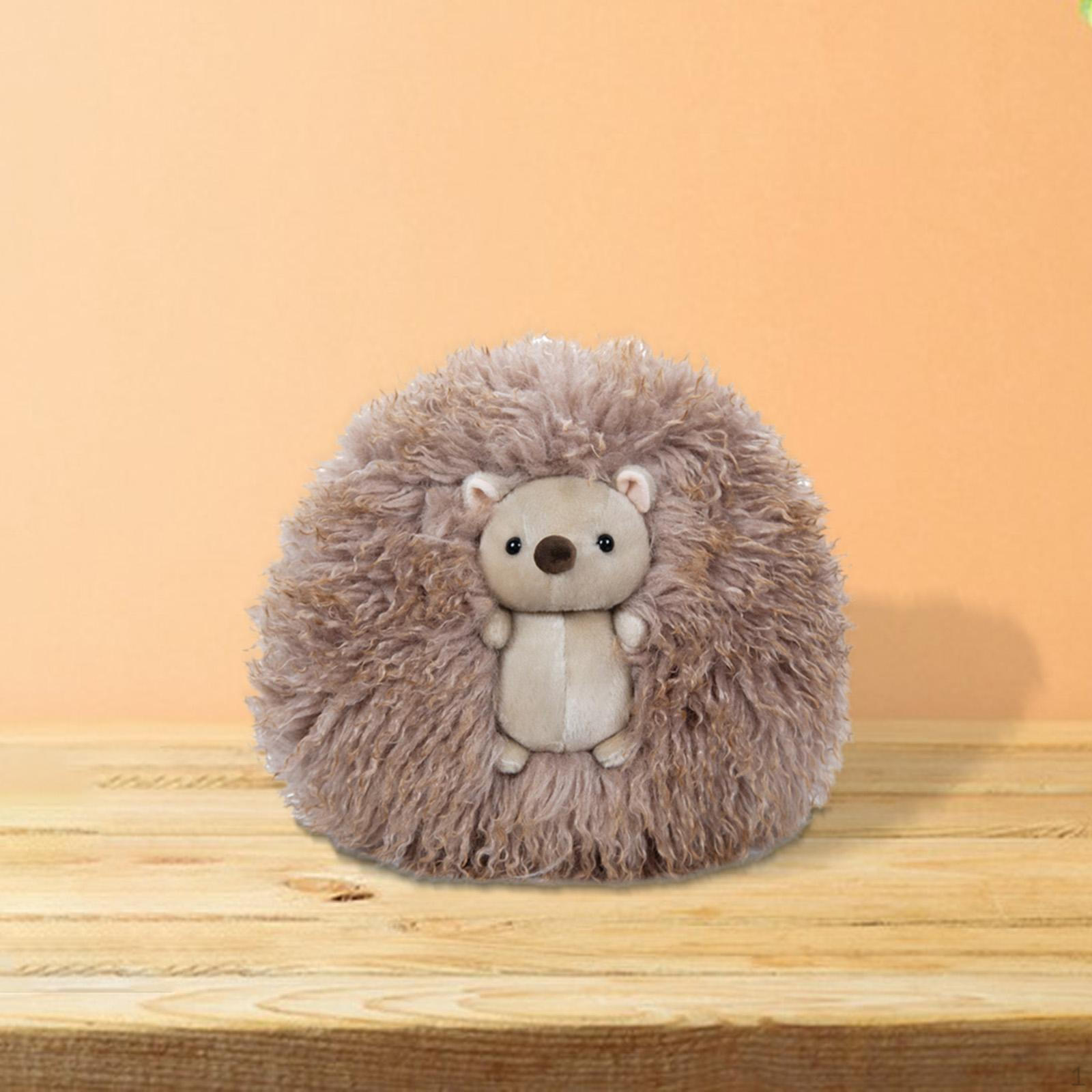 

Мягкая игрушка-ежик 16 , мягкая, симпатичная модель куклы для коричневый