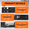 ABIY 18650 26650 21700 Lithium Battery Four-Wire System Internal Resistance Meter Test Bracket Battery Fixture Clamp Holder