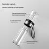 Qiwei Mingerya Portable Double-Layer Glass Tea Infuser Bottle