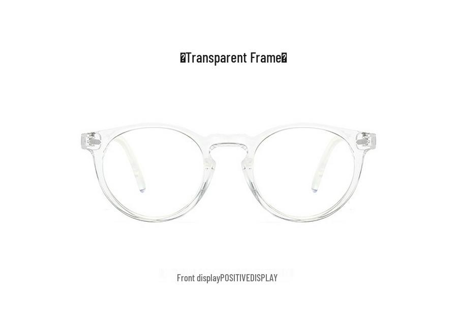 Retro Unisex Round Frame Blue Light Blocking Glasses
