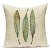 Country Style Cushions Cover Bird Feather Throw Pillow Case Home Decorative Sofa Bed Car Polyester Pillow Cover