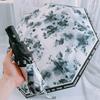 Minimalist Star Automatic Umbrella Vinyl Sun Protective UV Sun Umbrella Sunny Rain Dual-Use Sunshade Portable Foldable