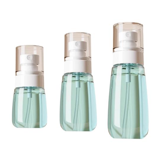 

3 Pcs Mini Spray Bottles 30ML + 60ML + 100ML Fine Mist Water Spray Bottle Leak Proof Refillable Travel Bottle for Toners Face Hair Mist