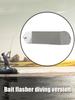Fishing Flasher Swim Bait Aluminum Alloy Salmon Teaser Flash Board Underwater Diving Flashing Board Outdoor Fishing Accessories