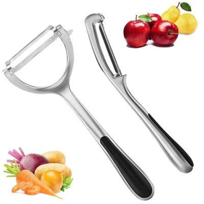 Potato Vegetable Peeler for Kitchen - Premium Stainless Steel Y Shape Swivel Peelers for Potato, Carrot, Fruit Less