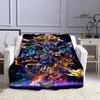 Mobile Legends Bang Bang Cartoon Printed Blankets Fashion Warm Flange Blanket Home Travel Blanket Bed Linings Birthday Gift