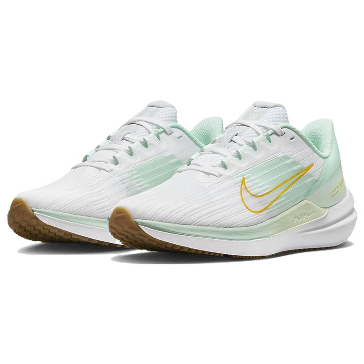 New Nike Air Zoom Winflo 9 'White Barely Green' Women's DD8686-101
