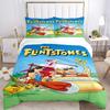 3pcs The Flintstones Duvet Cover Set, 1 Duvet Cover + 2 Pillowcases (No Insert), High-Definition Print, Home & Dorm Set yy251208095
