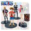 Limited Edition Red One Piece Movie Figures Monkey D. Luffy Roronoa Zoro Sanji And Usopp 18cm Pvc Toys