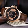 Top Brand New Men's Watch Quartz Rose Gold Fashion Waterproof Luxury Casual Watch