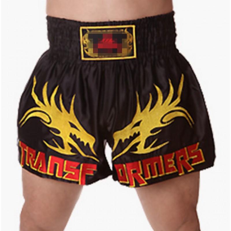 Muay Thai Boxing Shorts Breathable Cycling Jersey Training Combat Fight Workout Short Pants