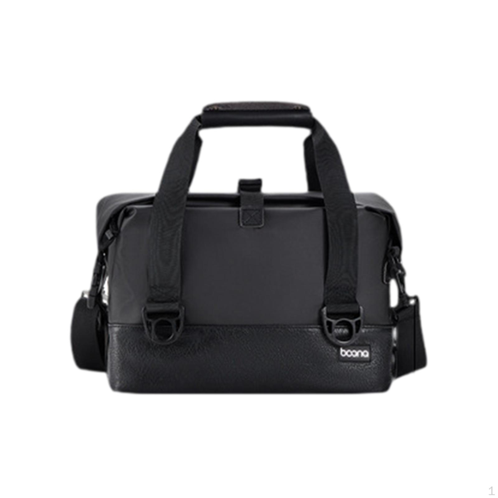 Camera Shoulder Bag Compact Waterproof Zipper Closure Digital Case with Adjustable Strap and