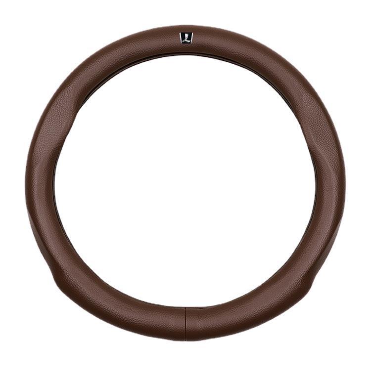 Genuine Leather Luxgen Steering Wheel Cover - Universal Fit for U6, Big 7, S5, U5, 7MPV, Na 5, Rui 3 Models