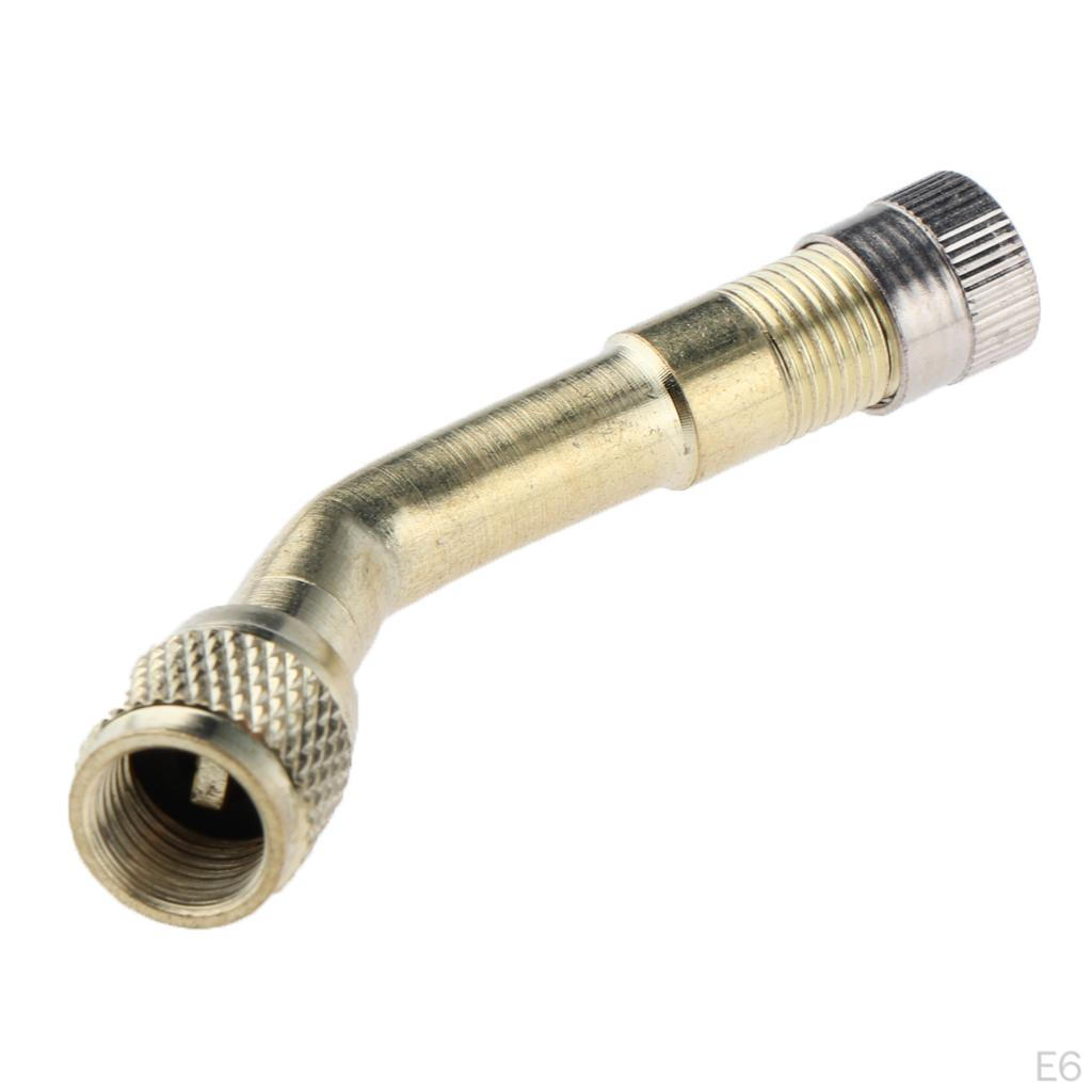 Car Motorcycle Tire Brass 45/90/135 Degree Lengthened Inflatable Tube