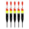 5pcs Fishing Floats and Bobbers Slip Bobbers Saltwater Fishing Balsa Float Crappie Trout Fishing Bobber