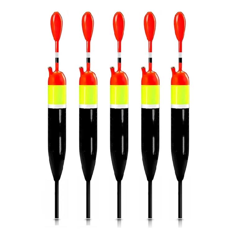 5pcs Fishing Floats and Bobbers Slip Bobbers Saltwater Fishing Balsa Float Crappie Trout Fishing Bobber