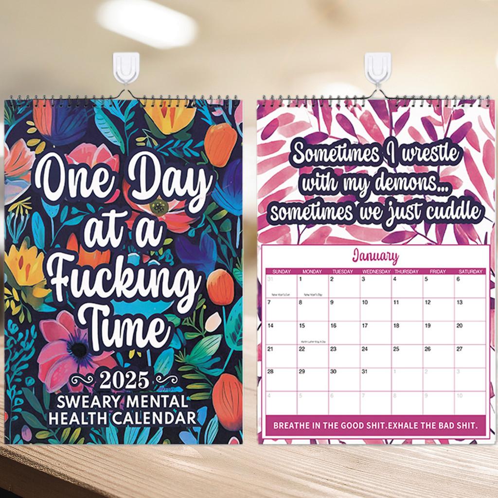 Fxxk It 2025 Calendar Planner For Tiredass Women Newest Christmas New Gift Year