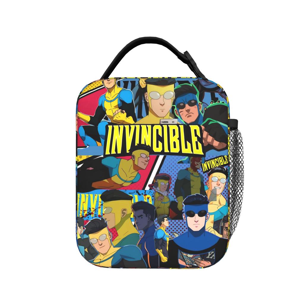 Lunch Box Invincibles Comic Accessories Storage Food Box Unique Design Cooler Thermal Lunch Box For Outdoor