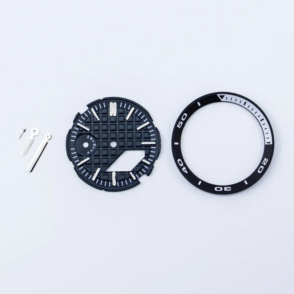 Modified Dial for Farmhouse Oak Offshore Style Dial GA2100 Needle Nail Scale Inner Shadow Circle Dial Trendy Dial Accessories