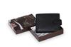Men' Leather Wallet Kostarz Matte Black