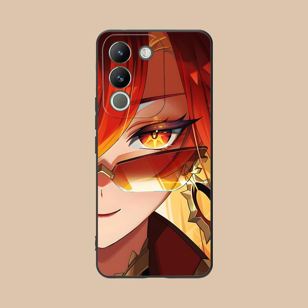 

Game GI Mavuika Matte TPU Mobile Phone Case for VIVO V60 V50 V40 V30 V29 V27 V25 V23 Pro Lite 5G Colorful Printing Cover vivo V23e
