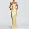 European and American Temperament, Advanced Sense, Elegant Fishtail Dress, Fishbone Strap, Waist Suspender Dress