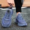New Men's Mesh Sneakers 2025 Summer Mesh Sports Breathable Casual Shoes Comfortable Men's Tennis Shoes Lightweight Running Shoes