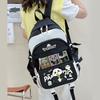 Student Backpack with A Panda Print