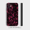 Black Lace Print New Hot Phone Case For iPhone 17 16,15,14,13,12,11,Pro,XS,Max,XR,Plus,Mini Soft Silicone Black Shockproof