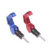 Motorcycle Bag Hanger CNC Aluminum Luggage Hook Helmet Holder AntiSlip Portable For Outdoor Adventure Touring