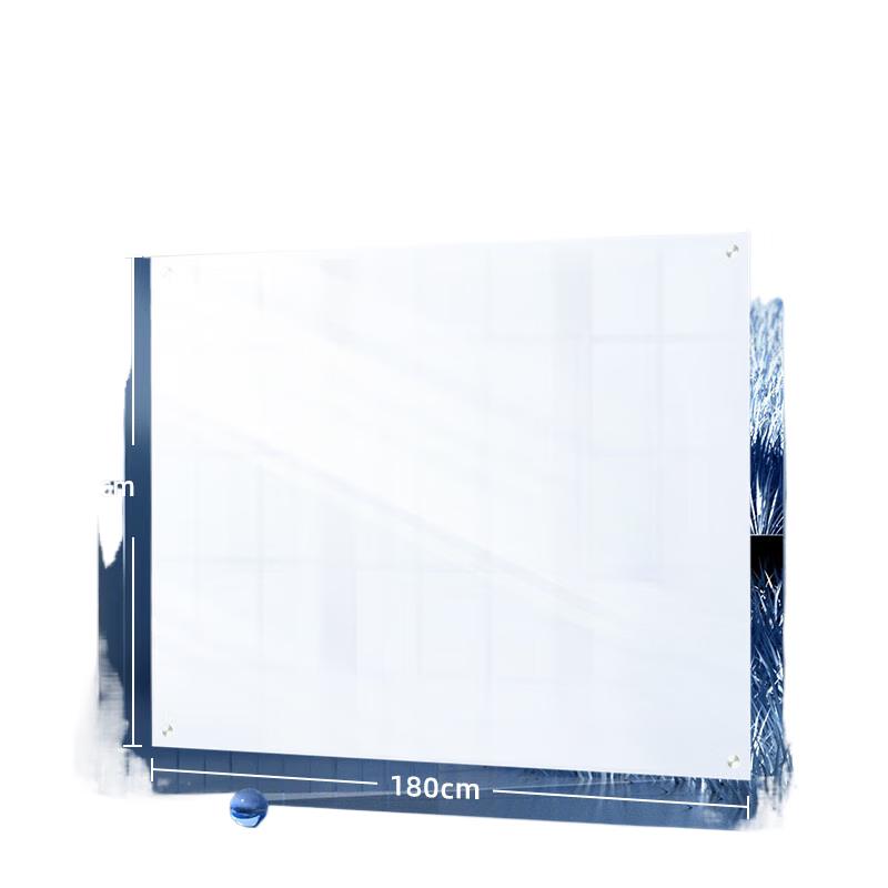 Deli 50044 Ultra-White Magnetic Glass Whiteboard