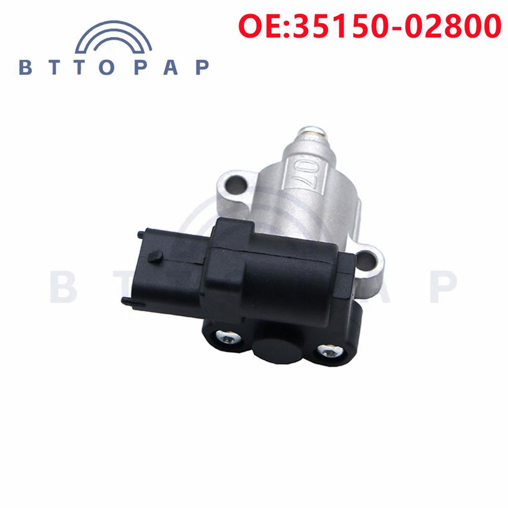 

35150-02800 Idle Air Control Valve IACV For Hyundai MATRIX I10 2008- Kia Picanto 2007-2010 Series Models 3515002800 9520930007 чёрный