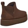UGG Varme Slitesterke Moteable Komfortable Korte Snøstøvler Dame Støvler Mørkebrune 1166753-CHO