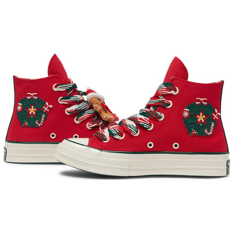 Converse Chuck 70 High Unisex Rosso Natale Verde Egret A12454C