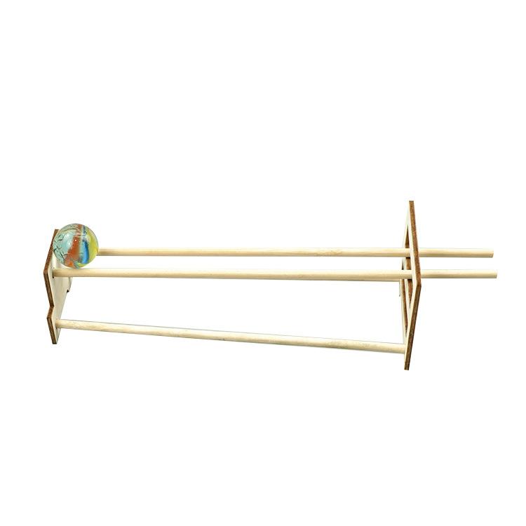 Diy Double-track Strange Slope Elementary School Children's Wooden Educational Toys Science Experiment Science And Education Model