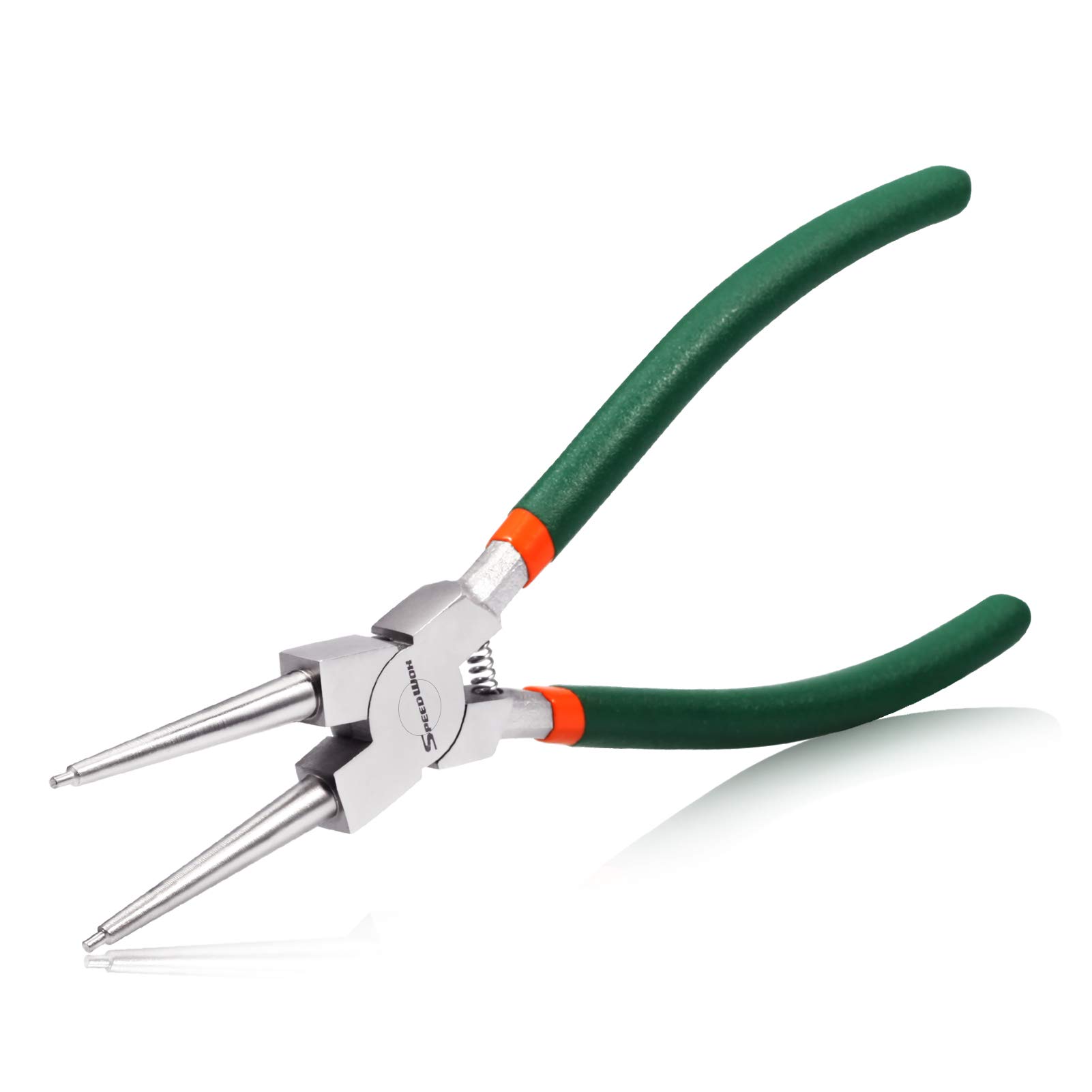 

SPEEDWOX Snap Ring Straight Dedicated to Removing Snap Ring Removal Tool Pliers, Hole, 223mm, C-Ring Pliers, C-Type Rings, зелёный