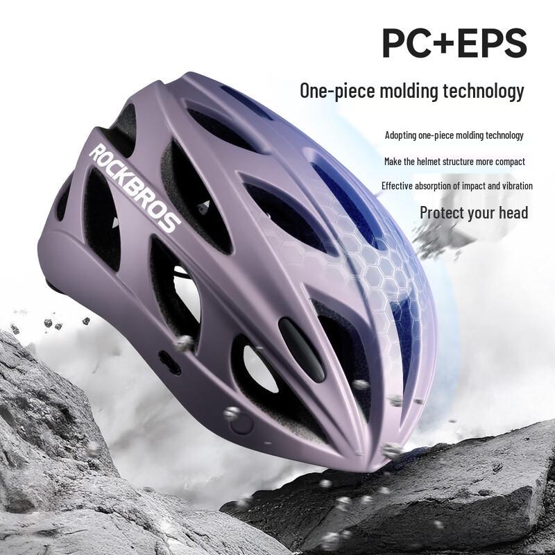Rockbros Integrated Cycling Helmet with Goggles
