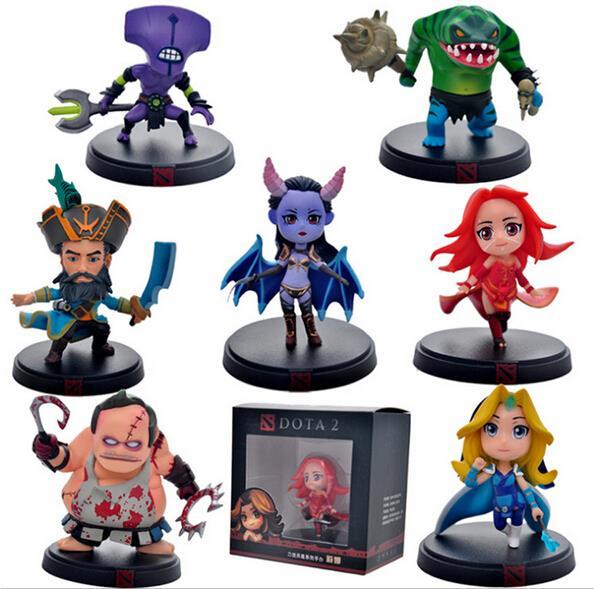 WOW Figura Joc DOTA 2 Kunkka Lina Pudge Regina Tidehunter CM FV Figurine de Acțiune PVC Colecție dota2 Jucării