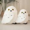 Cute and Adorable Owl Doll Plush Toy White Owl Doll Children's Companion Comfort Puppet Doll