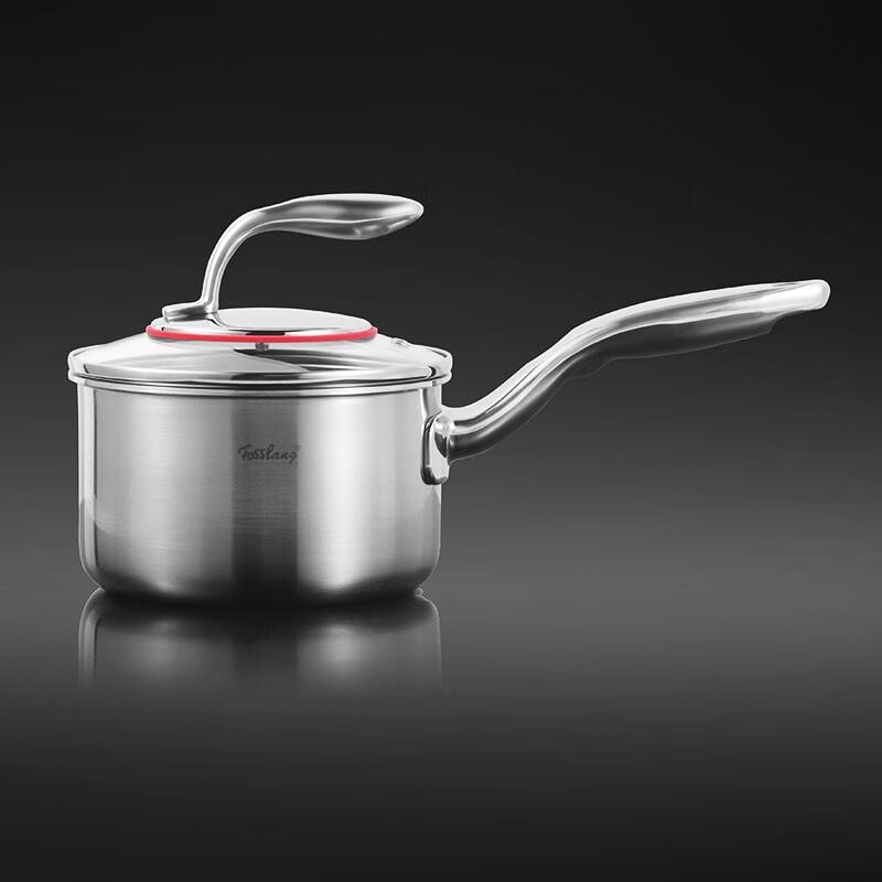 FOSSLANG 18cm 304 Stainless Steel Multi-Purpose Pot