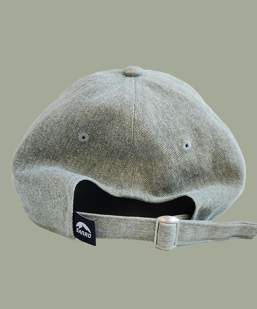 Sanlo Signature Embroidered Ball Cap - Olive Green