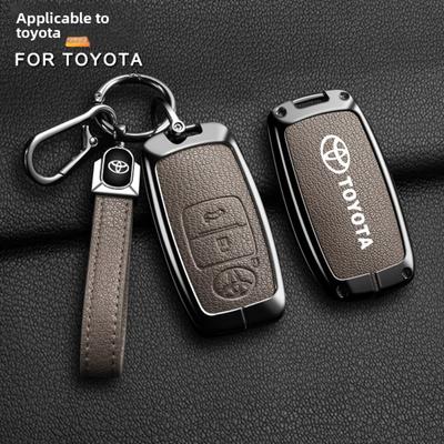 Für Toyota Schlüsselabdeckung für Camry RAV4 Highlander CHR Avalon Corolla Schlüsselanhänger Hülle Langlebiger Schutz