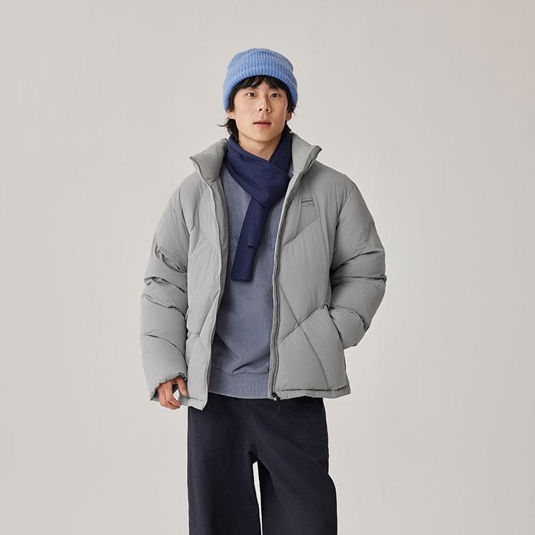 Skechers Down Jacket Unisex Rainy Day Gray L425U017-04H0