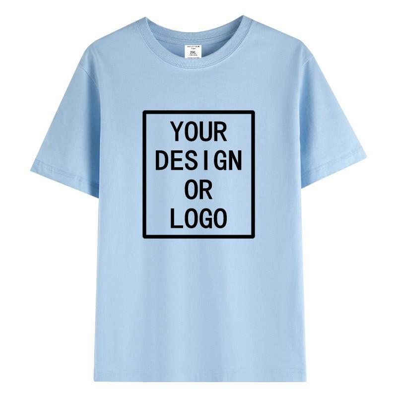 2026 Custom Cotton TShirt for Unisex and Unisex Featuring Personalized Design Space Where You Can Add Your Own Text or Graphic