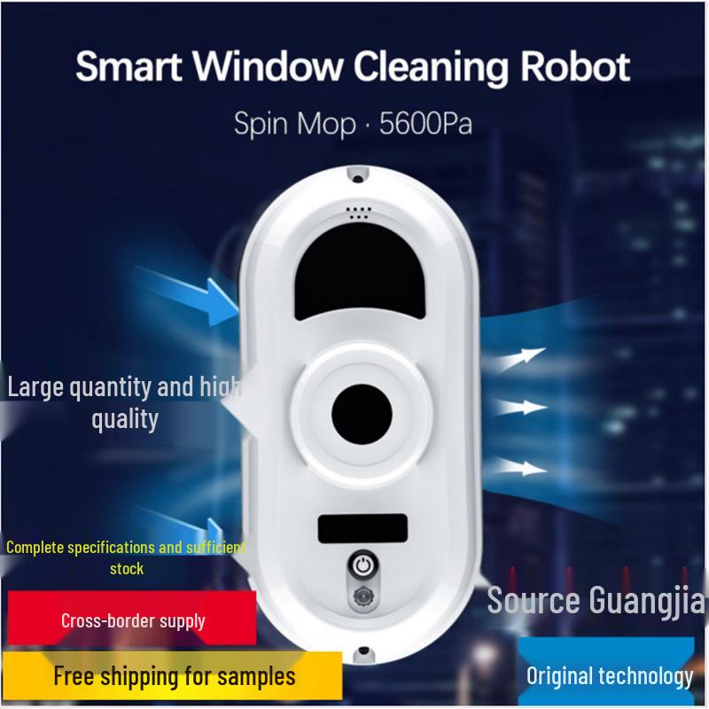 2026 Smart Electric Remote Control Window Cleaning Robot 80 Cleaning Cloths