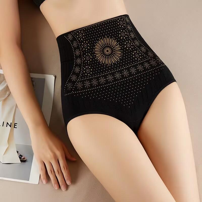 Seamless High Waist Tummy Control Panties Wome's Shaping Pants Comfortable Slimming Briefs Breathable Hip Lift Underwear