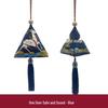 Handmade Zongzi Sachet with Tassel - Mugwort Mosquito Repellent, Dragon Boat Festival Gift Box Souvenir