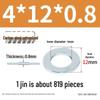Oversized Thickened Galvanized Iron Flat Washer M2M3456810-M6