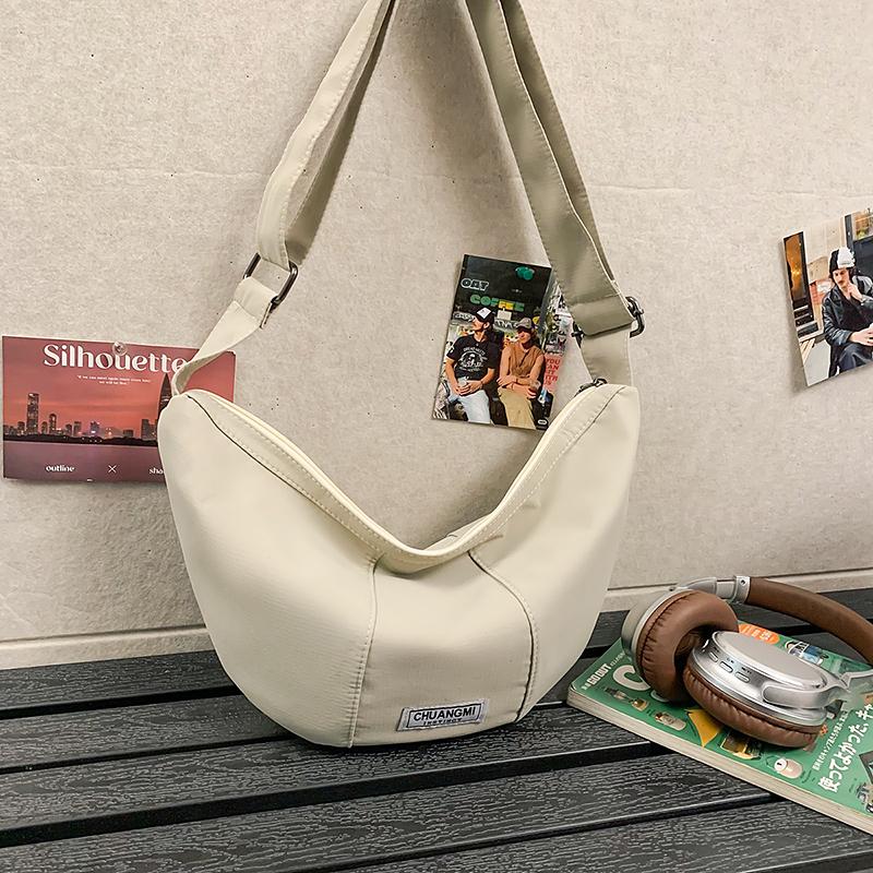 Tasche mit großem Fassungsvermögen Damen Schulter-Umhängetasche Herren Pendler Hobo-Tasche